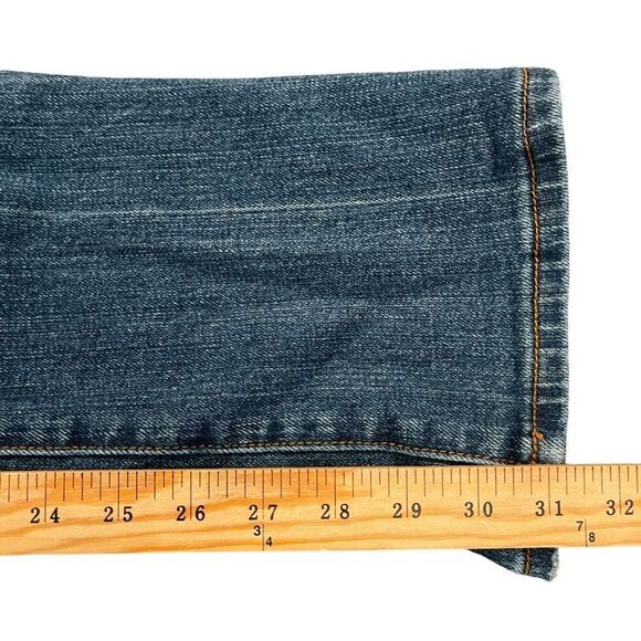 Miss Me Jeans JP4232 Cancun Blue Pink Crystal Brass Studs Distressed Women's 28 - Picture 11 of 12